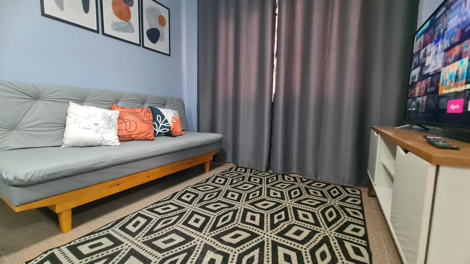 דירות גוארויה Apartamento Confortavel 2 Dorm No Tortuga Enseada מראה חיצוני תמונה